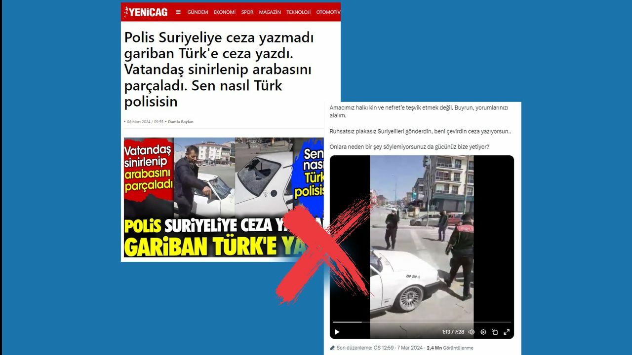 Cumhurbaşkanlığı&#039;ndan &#039;Polis Suriyeliye ceza yazmadı&#039; haberlerine açıklama