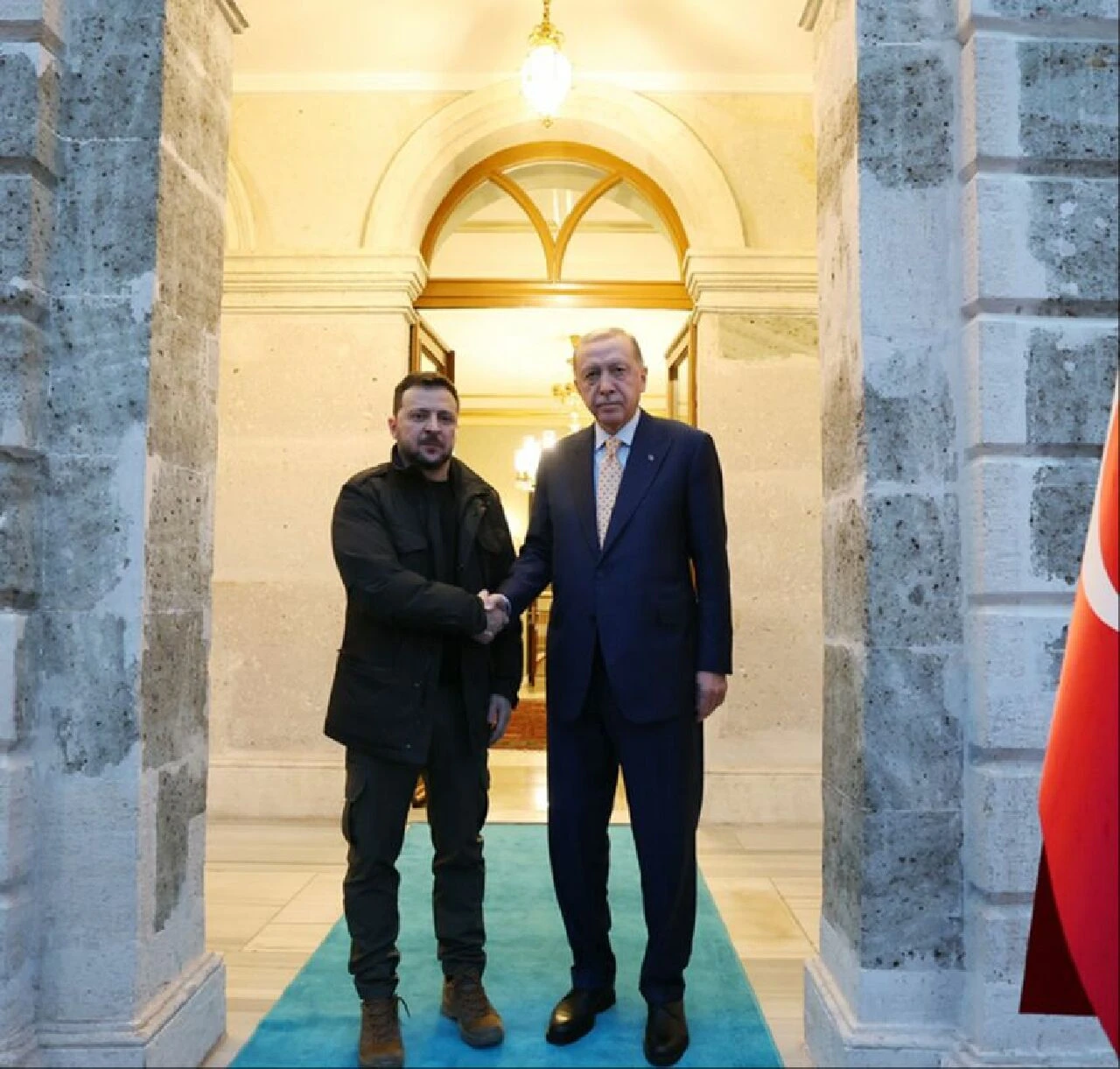 Son dakika: İstanbul'da Erdoğan-Zelenski zirvesi başladı - 1. Resim