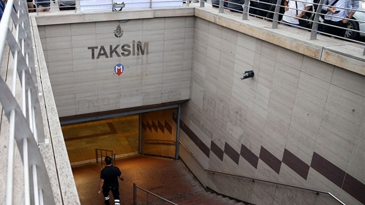 Taksim ve Şişhane metro istasyonları kapatıldı