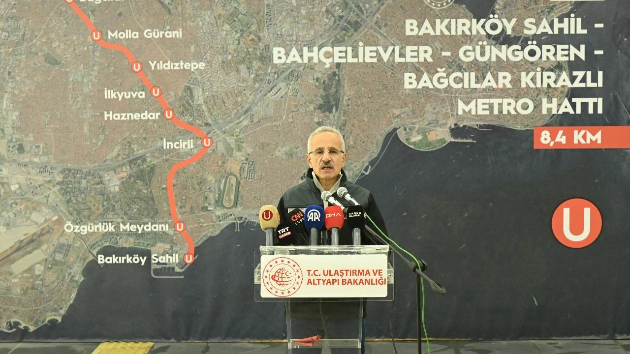 Bakırköy-Bağcılar Kirazlı Metro Hattı yarın açılıyor