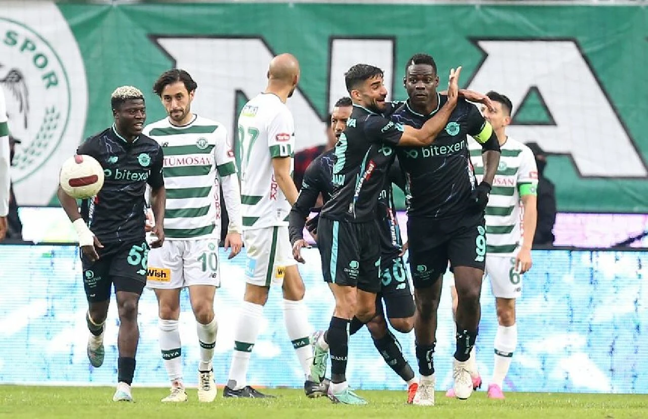 Konya'da 4 gol var, kazanan yok