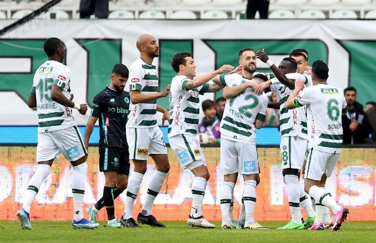 Konya'da 4 gol var, kazanan yok