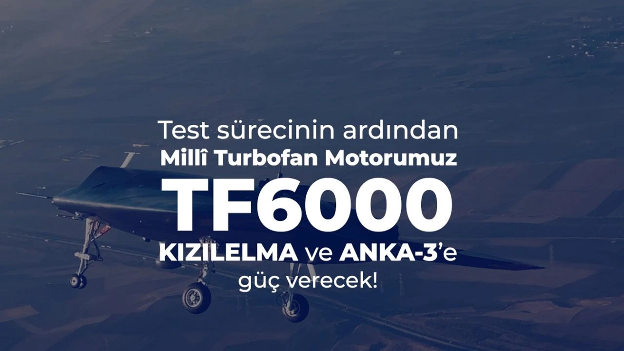 SİHA'ların gücüne güç katacak! Turbofan Motoru başarı ile çalıştırıldı