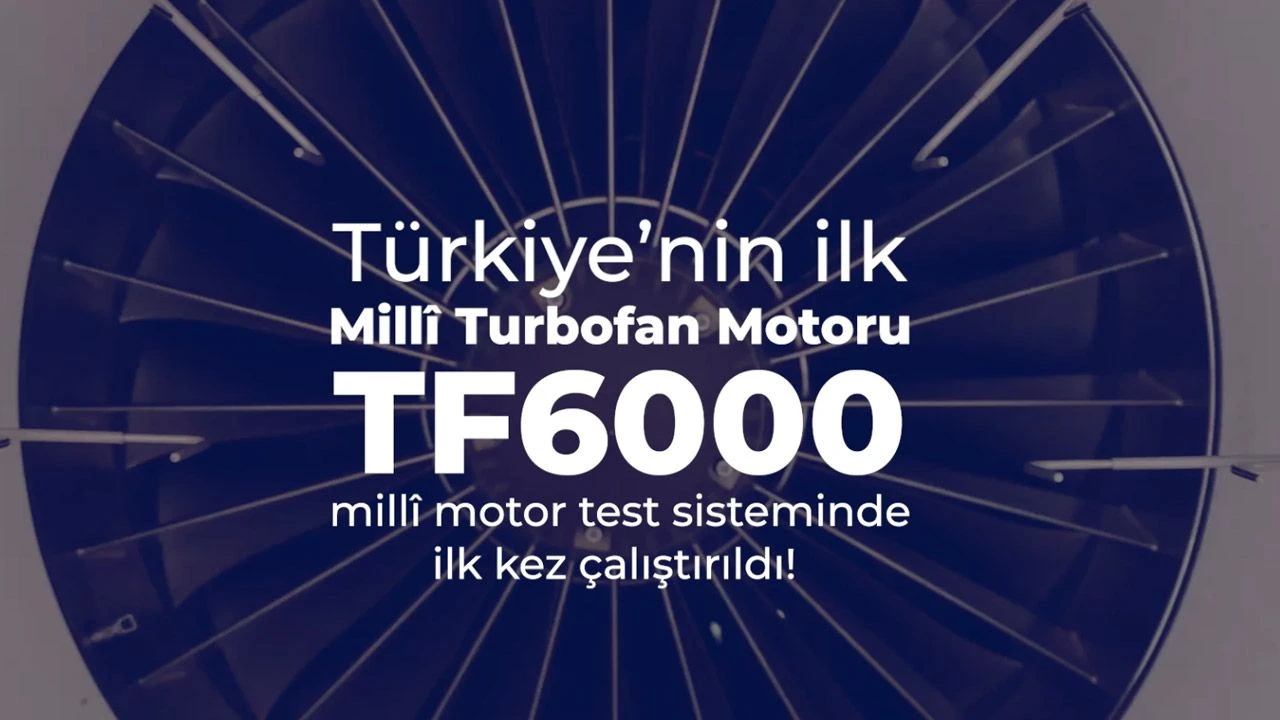 SİHA'ların gücüne güç katacak! Turbofan Motoru başarı ile çalıştırıldı