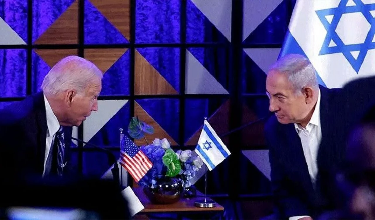 Biden, Netanyahu'yu gözden çıkarsa da Gazze'deki soykırımı yine reddetti - 1. Resim