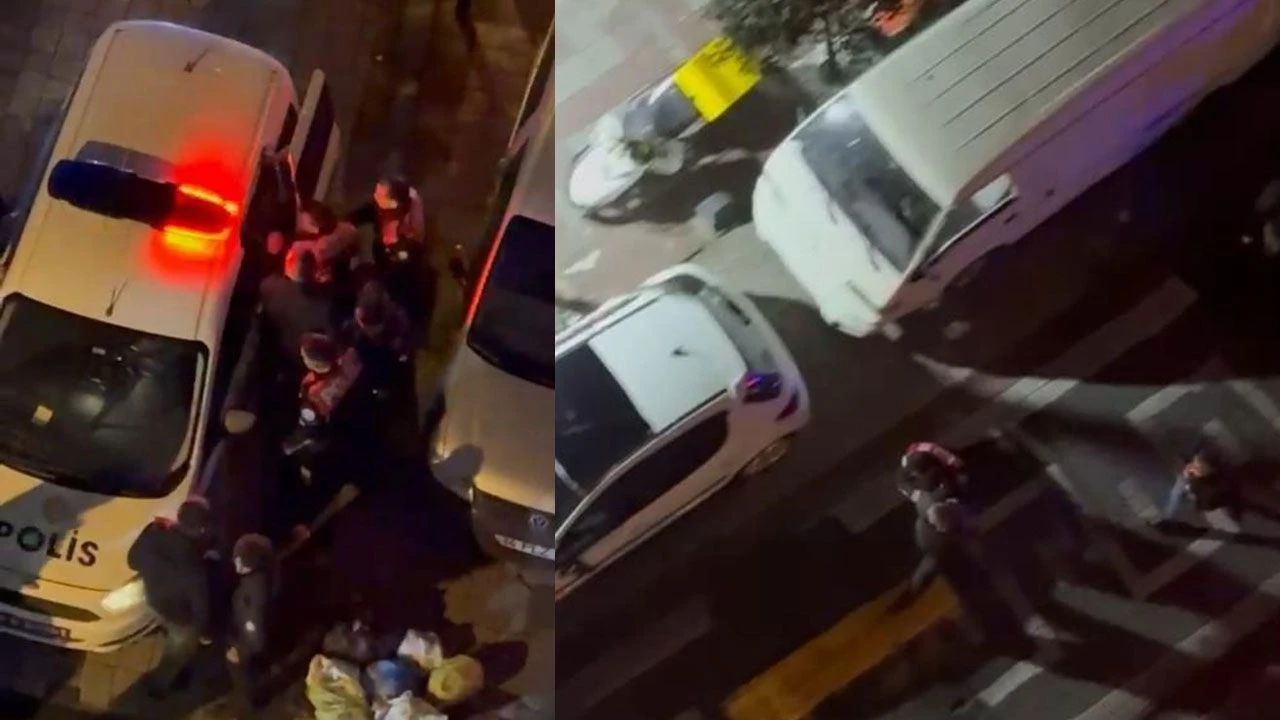 Kağıthane'de bekçilere şişeli saldırı! Çok sayıda gözaltı var - 1. Resim