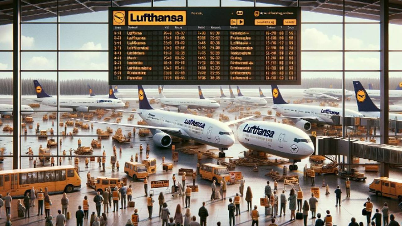 Alman devi Lufthansa&#039;da büyük şok! Bin uçuş iptal edilebilir