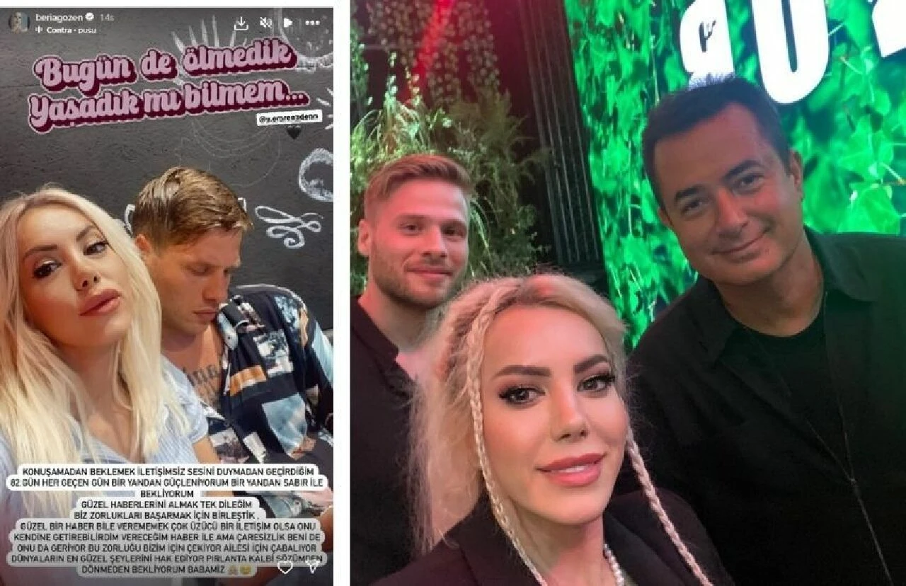 Eşi Beria Özden'den Survivor Yunus Emre'ye sürpriz!