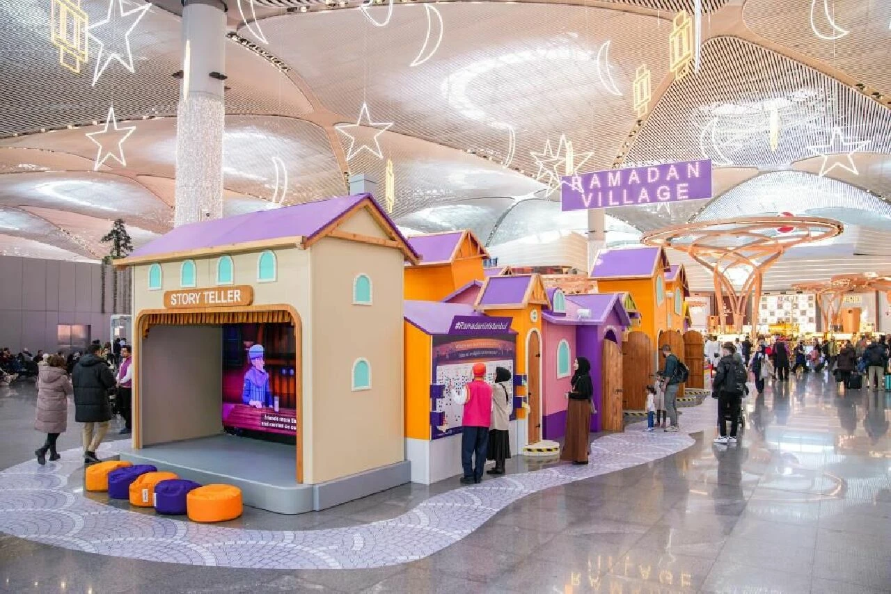 İstanbul Havalimanı'nda Ramazan ayı heyecanı