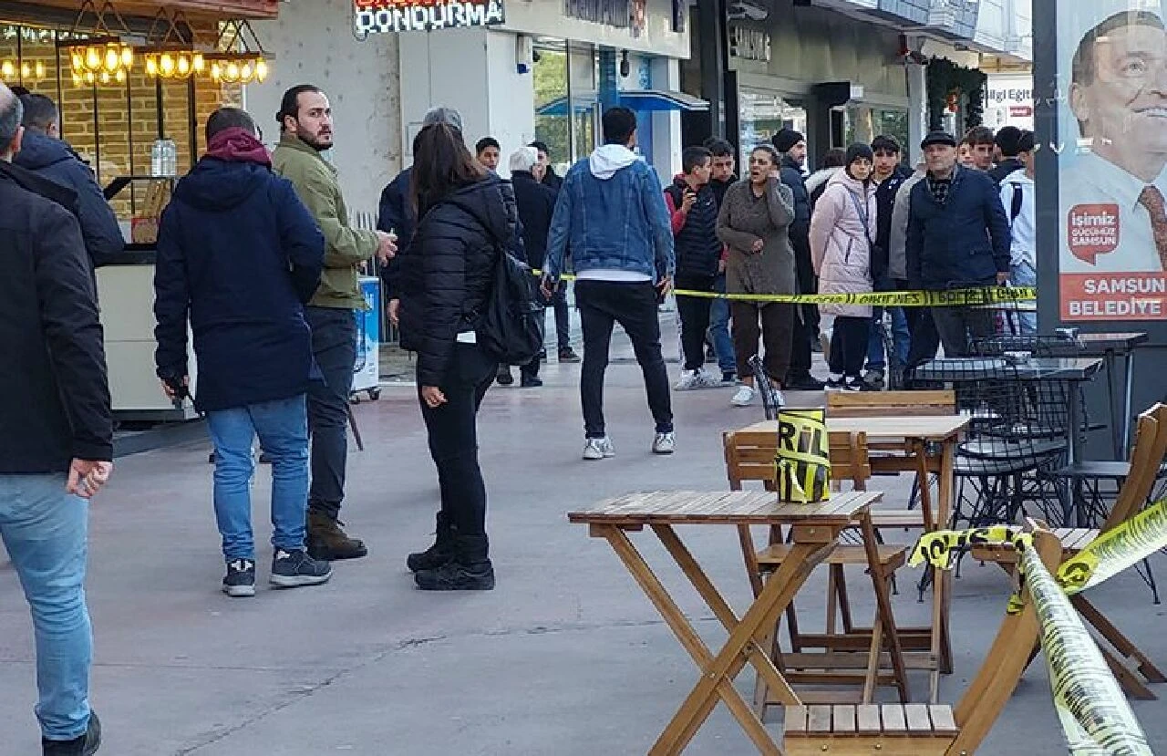 Samsun'da silahlı saldırı: 2 yaralı - 1. Resim