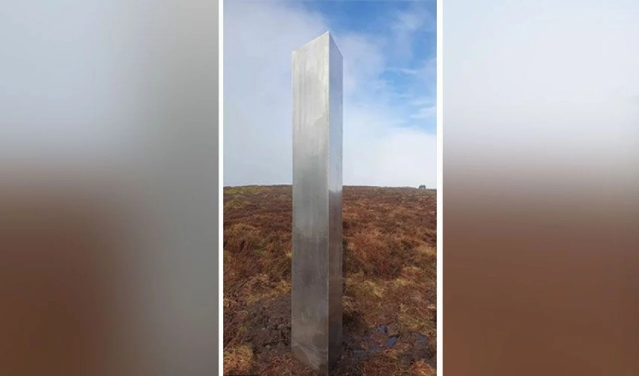 Birden ortaya çıkan monolitlere yenisi eklendi! Gizemli 5. yapı