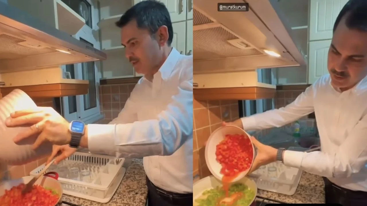 Murat Kurum öğrencilerle sahur yapıp menemen pişirdi! Gençlere müjdeleri peş peşe sıraladı - 2. Resim