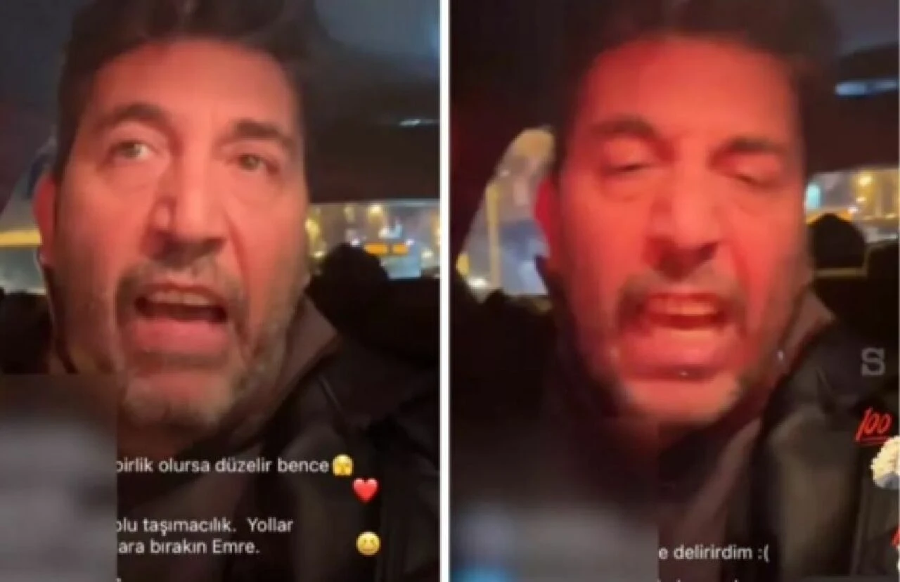 Trafikte mahsur kalan Emre Kınay isyan etti: Seçime de sandığa da gitmiyorum - 1. Resim