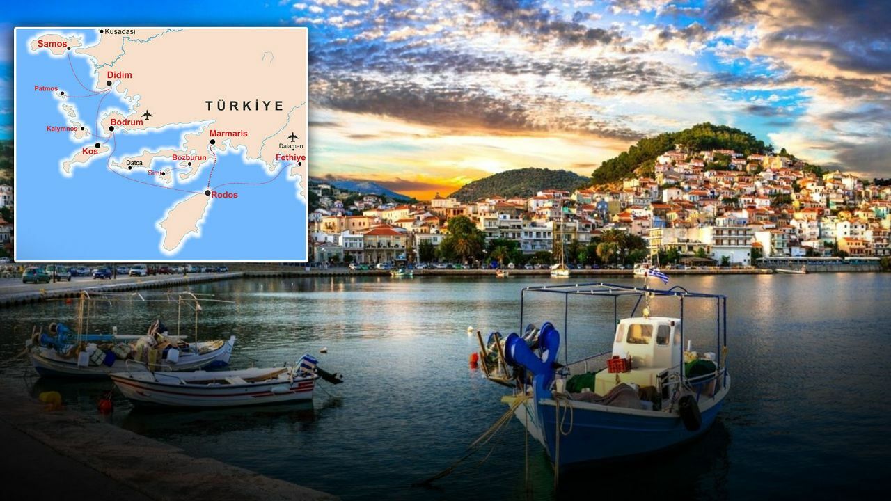 Yunan adaları için Türklere kapıda vize tarihi