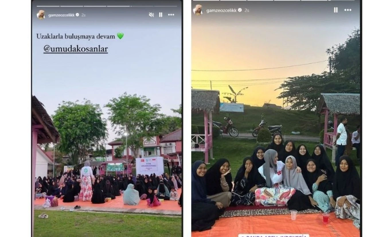 Gamze Özçelik'in Hindistan paylaşımına beğeni yağdı