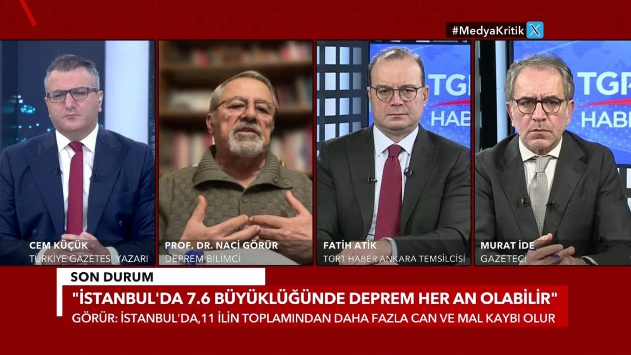 Prof Dr. Naci Görür İstanbul'daki depremin tarihini söyledi: Olursa iki fay hattı birden patlayacak - 1. Resim
