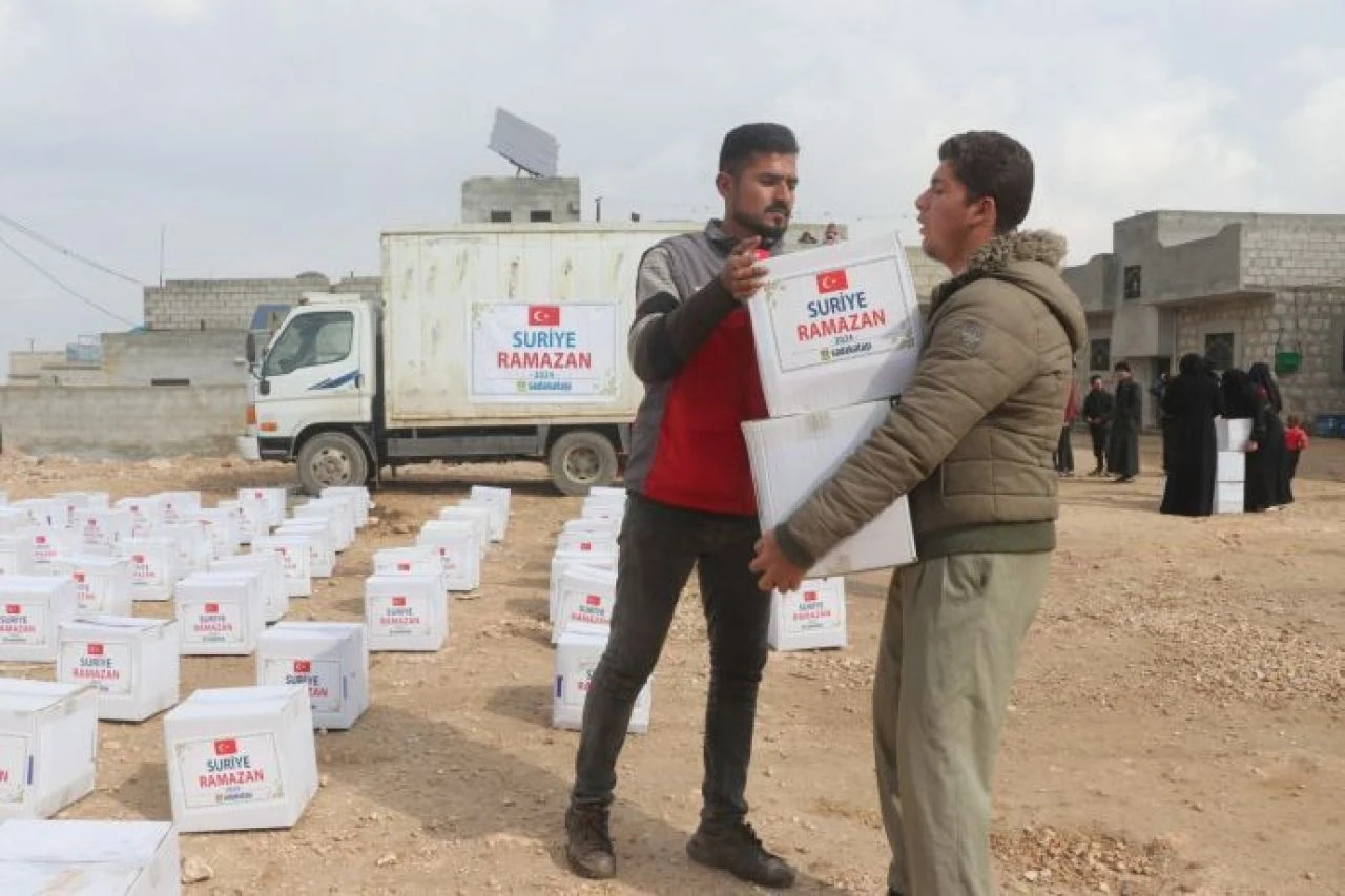 Sadakataşı’ndan İdlib’e Ramazan yardımı