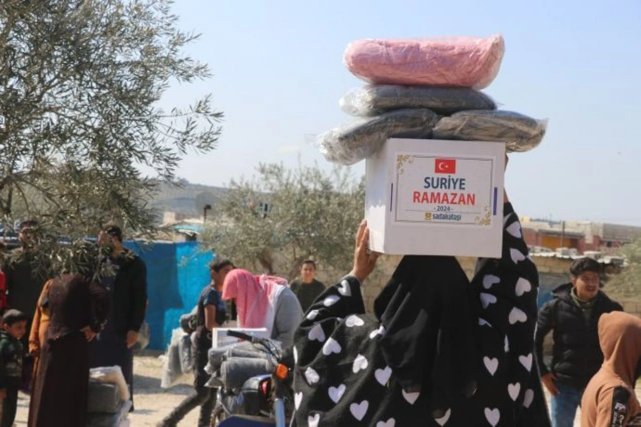 Sadakataşı’ndan İdlib’e Ramazan yardımı
