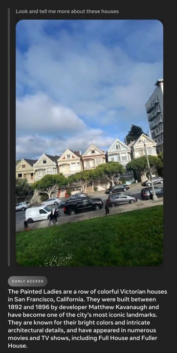 Tur rehberi aramanıza gerek yok! Meta'nın akıllı gözlüğüne yeni özellik - 1. Resim