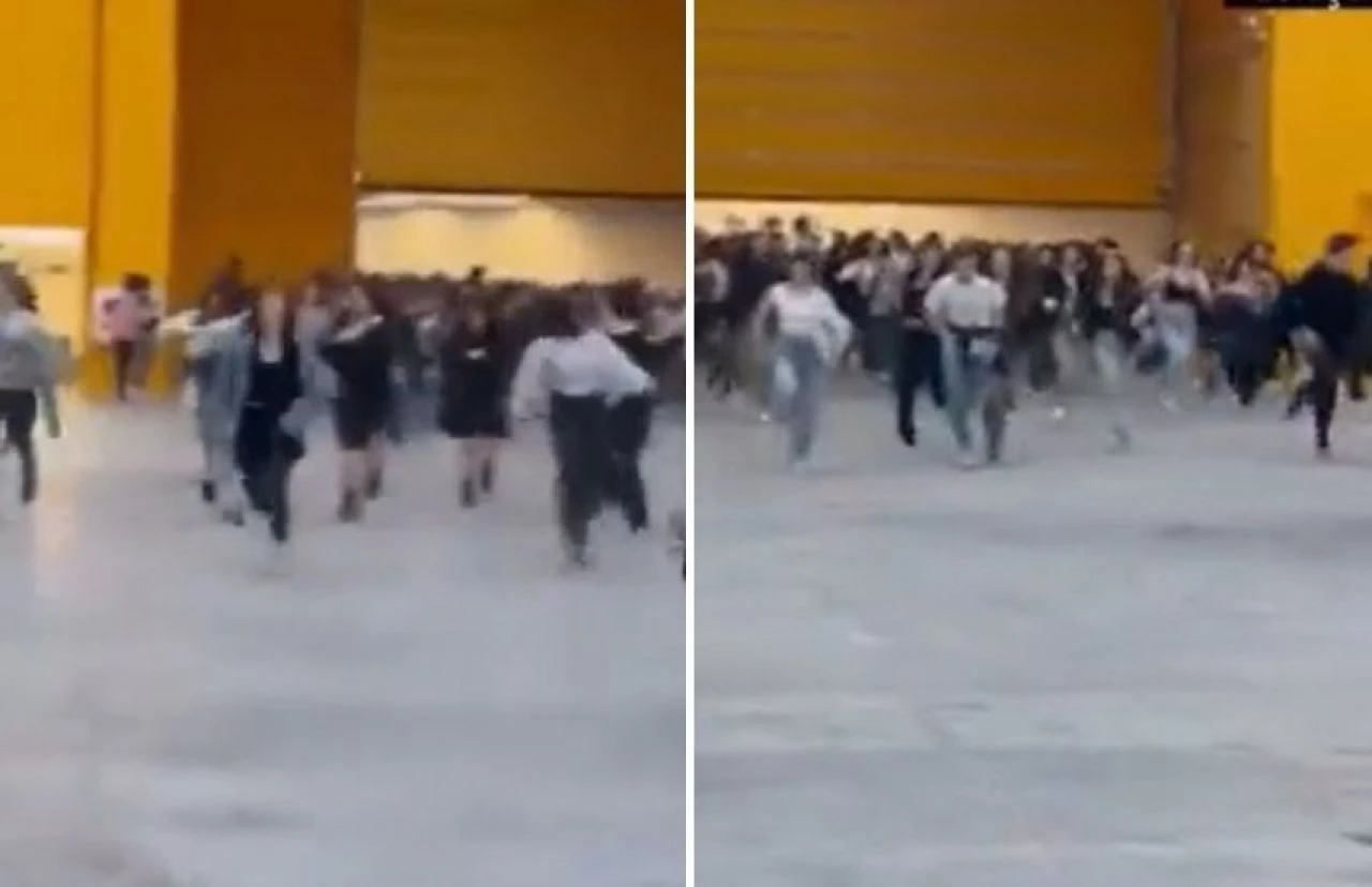 Video hayrete düşürdü! Teoman konseri için birbiriyle yarıştılar