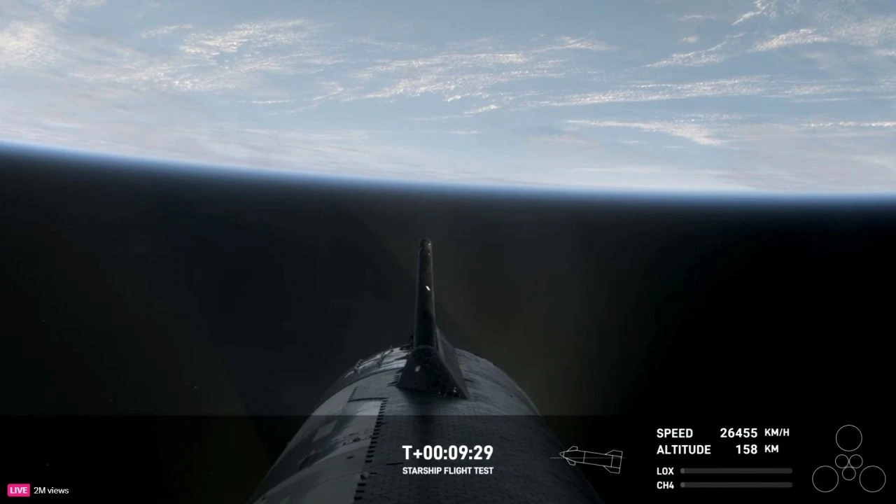 SpaceX açıkladı: Başarıyla fırlatılan Starship roketinden kötü haber