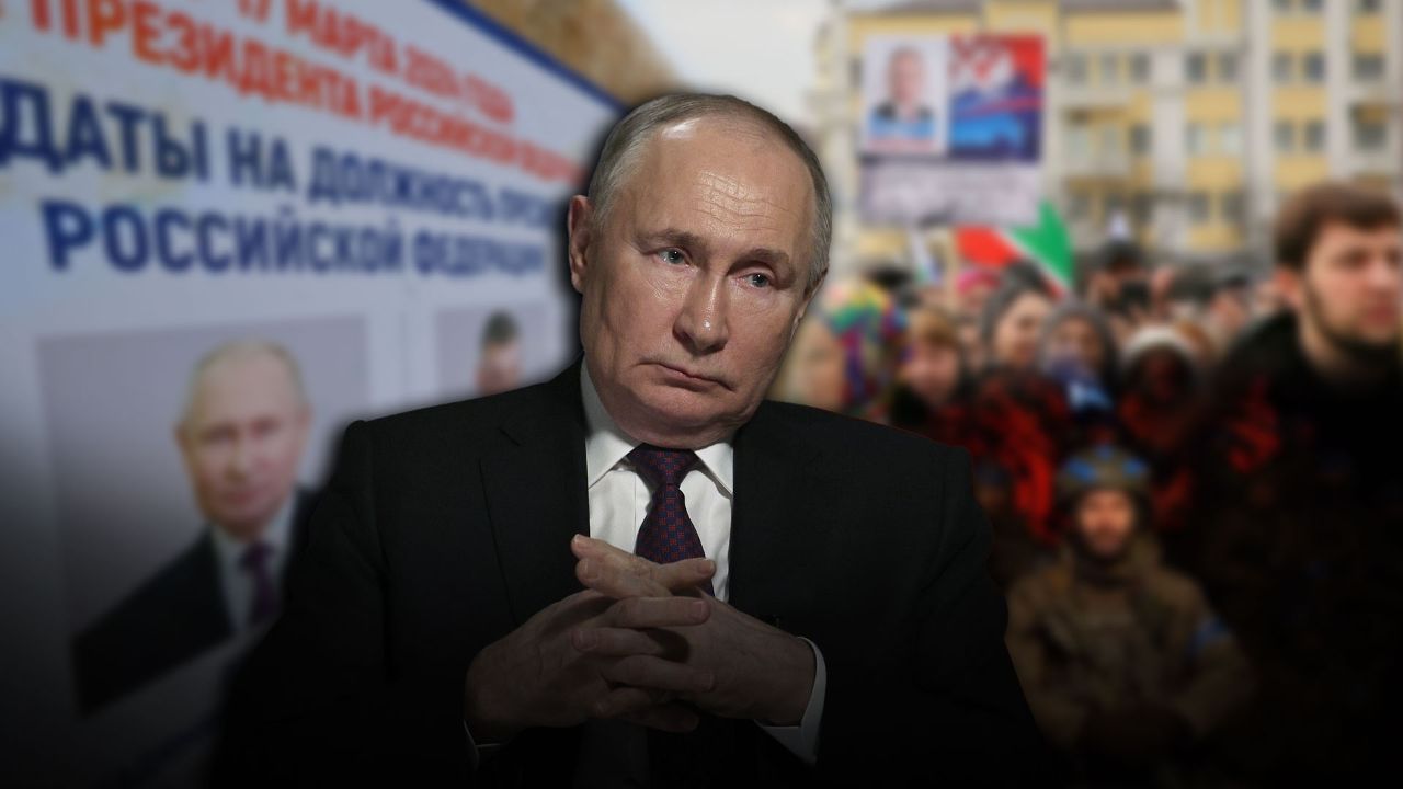 Rusya&#039;da milis gruplar seçim öncesi kendi ülkelerini işgale kalkıştı! Putin&#039;in tahtı sallanıyor