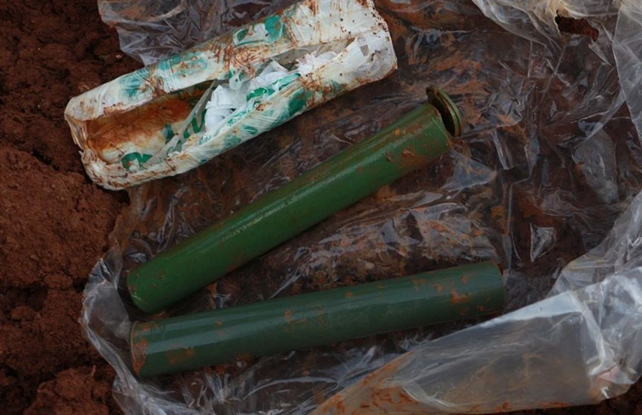 Siirt’te terör örgütüne ait mühimmat ele geçirildi - 1. Resim