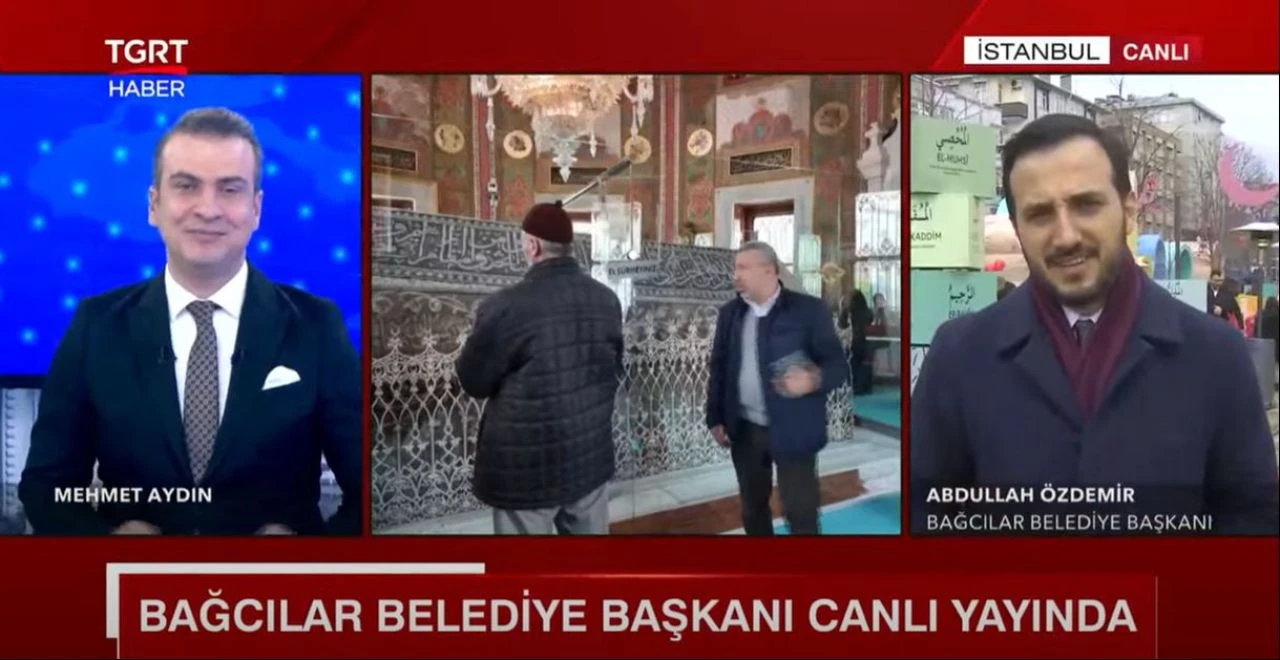 Bağcılar Belediye Başkanı Abdullah Özdemir TGRT Haber'e konuştu: Bu seçimde rekor bekliyoruz - 1. Resim