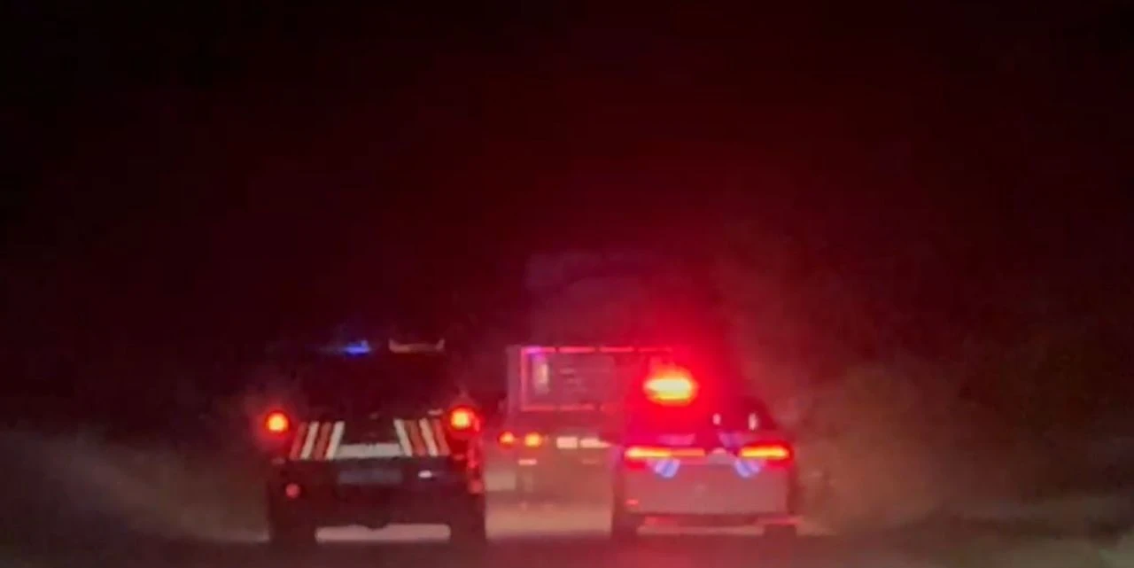 Çanakkale'de nefes kesen kovalamaca