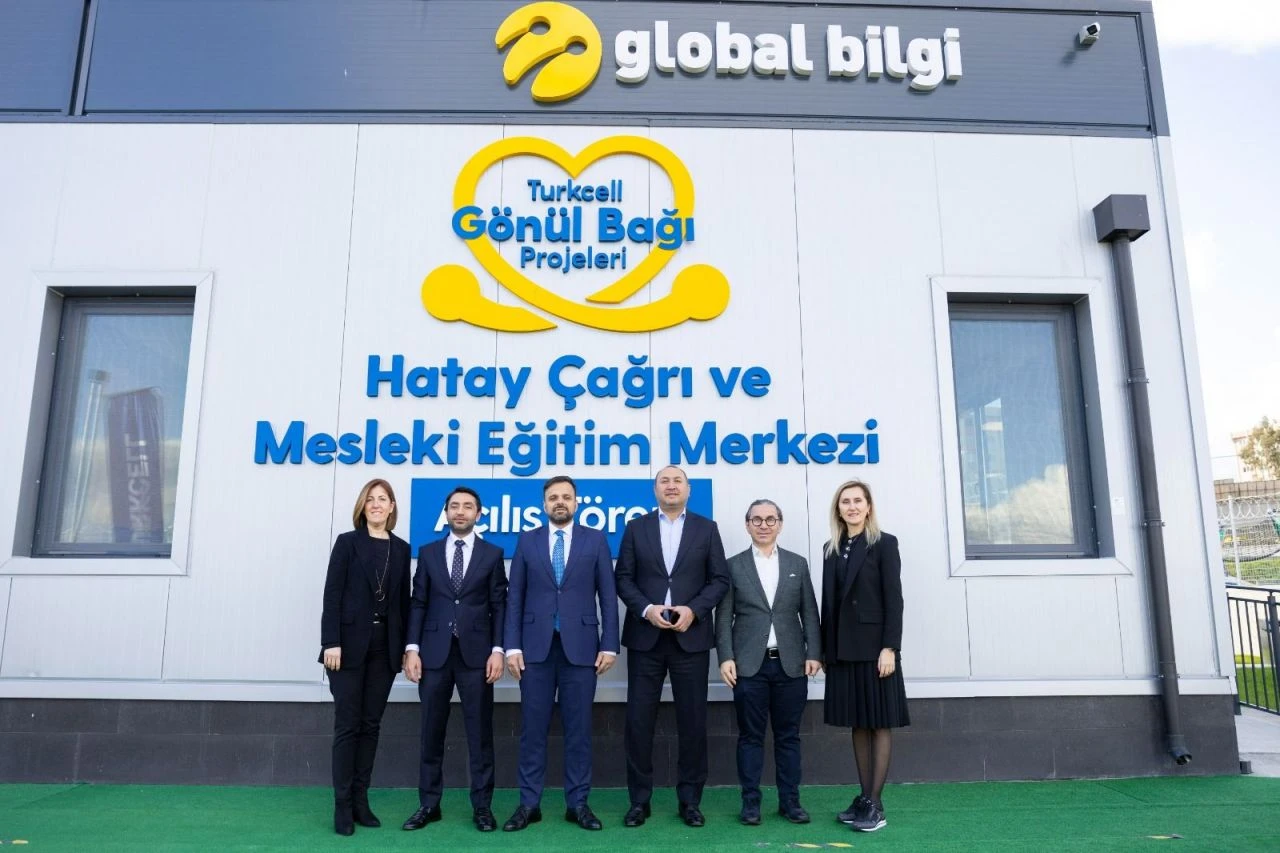 Turkcell Hatay’da Çağrı ve Mesleki Eğitim Merkezi’ni açtı