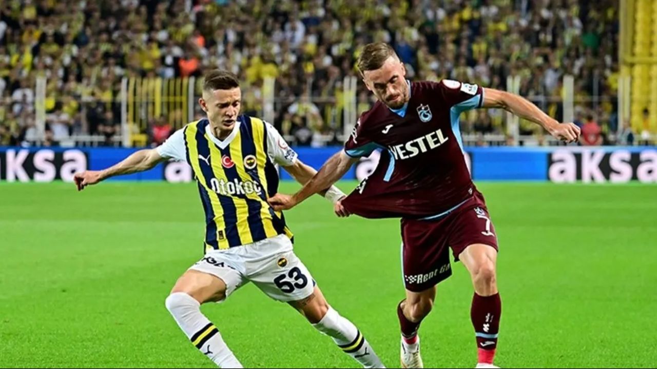 Fenerbahçe - Trabzonspor maçı bu akşam 20:30&#039;da oynanacak