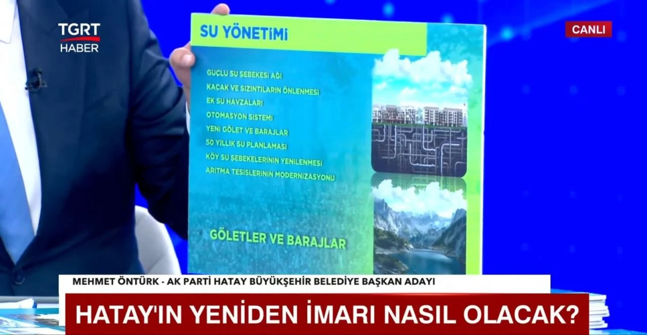 AK Parti'nin Hatay adayı TGRT Haber'e konuştu: Kolları sıvayacağız 