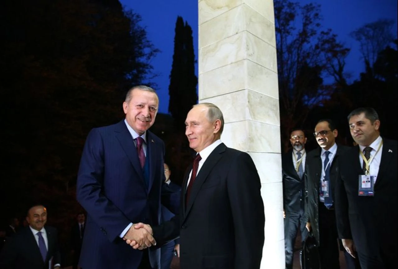 Cumhurbaşkanı Erdoğan'dan Putin'e tebrik telefonu - 1. Resim