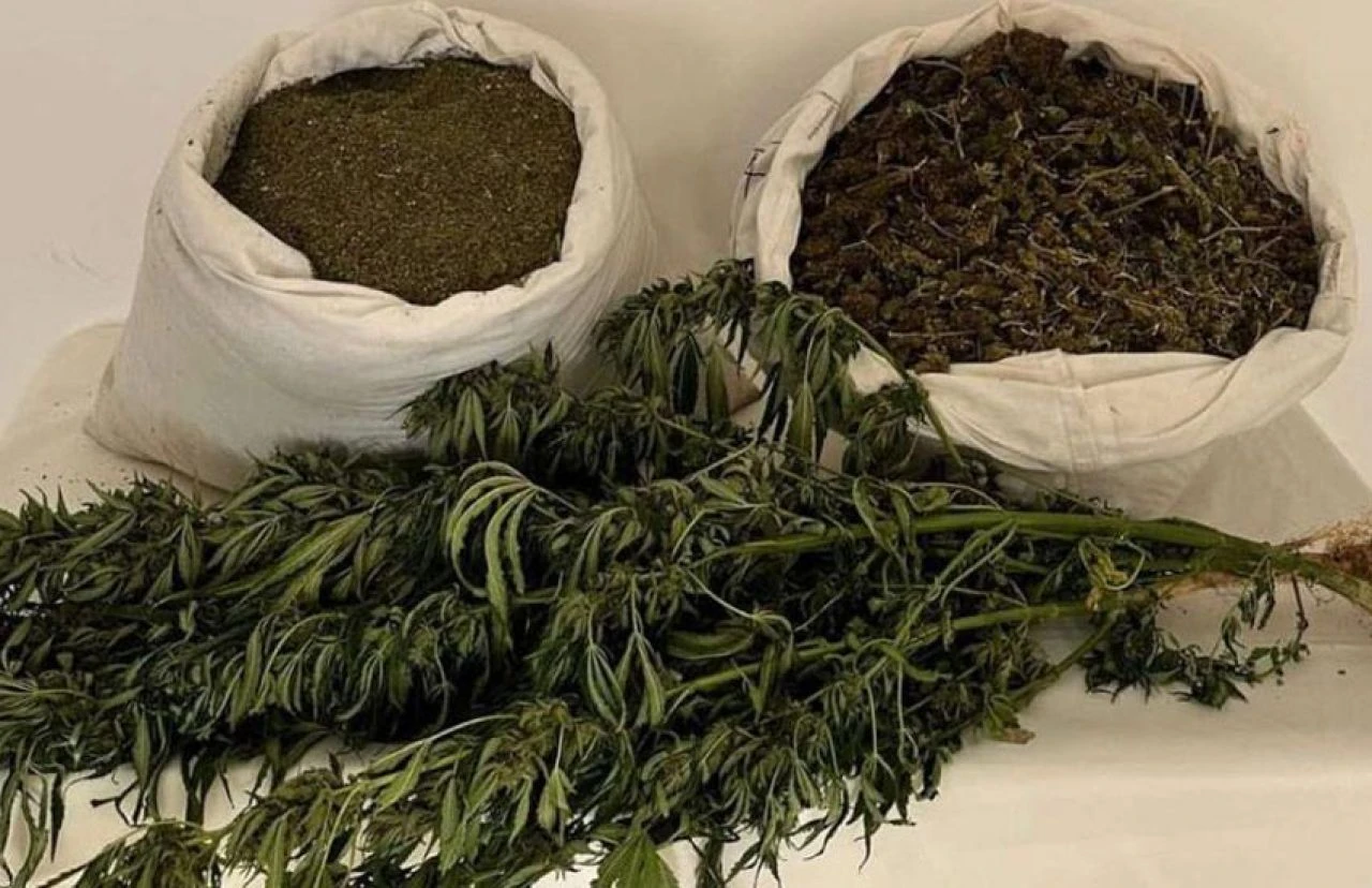 Nusaybin'de 10 kilo esrar ele geçirildi