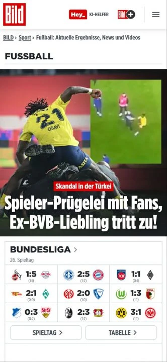 Trabzonspor-Fenerbahçe maçı dünya basınında! Rezalet sınırları aştı... 