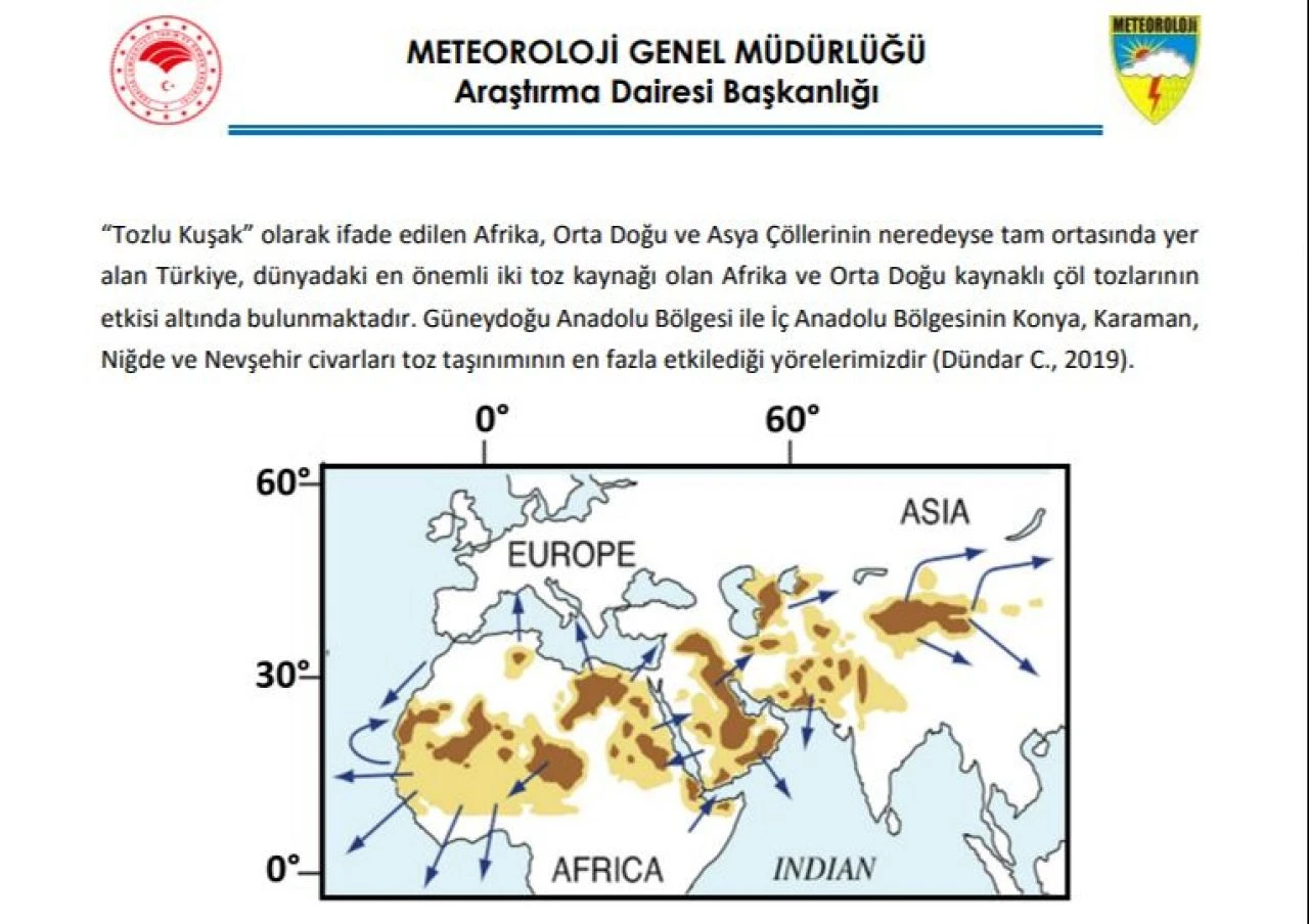 Afrika'dan gelip Akdeniz'den giriş yapacak! Meteoroloji'den uyarı: Göz nezlesi ve hapşırma belirtilerine dikkat - 5. Resim