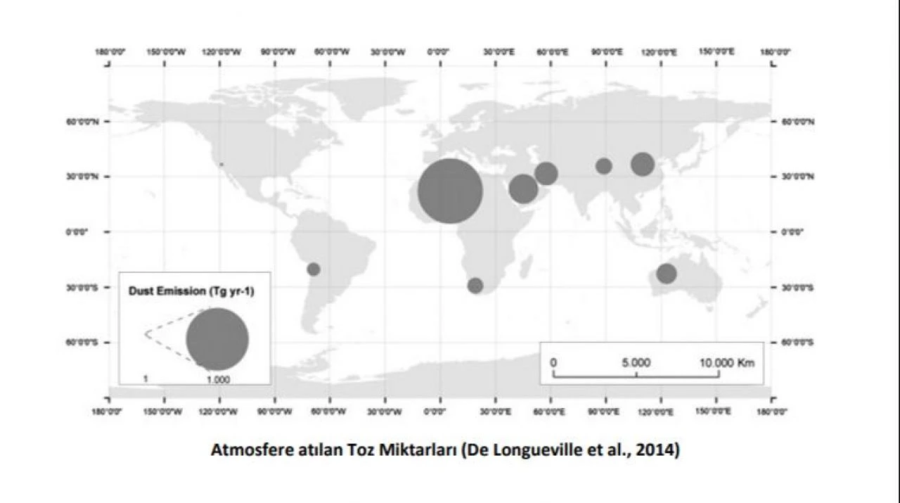Afrika'dan gelip Akdeniz'den giriş yapacak! Meteoroloji'den uyarı: Göz nezlesi ve hapşırma belirtilerine dikkat - 4. Resim