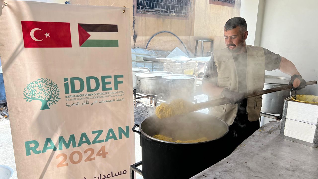 İDDEF, Ramazan&#039;da da Gazze&#039;nin yaralarını sarıyor