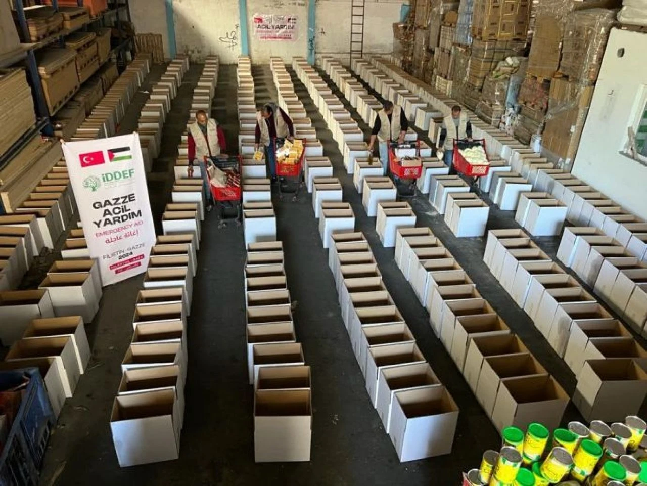 İDDEF, Ramazan'da da Gazze'nin yaralarını sarıyor