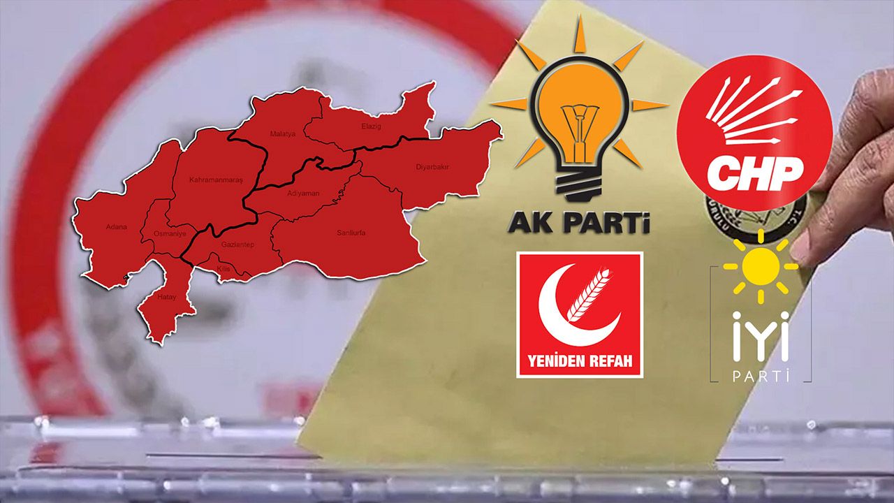 Depremin merkez üssünde yapılan ankette AK Parti adayı fark attı