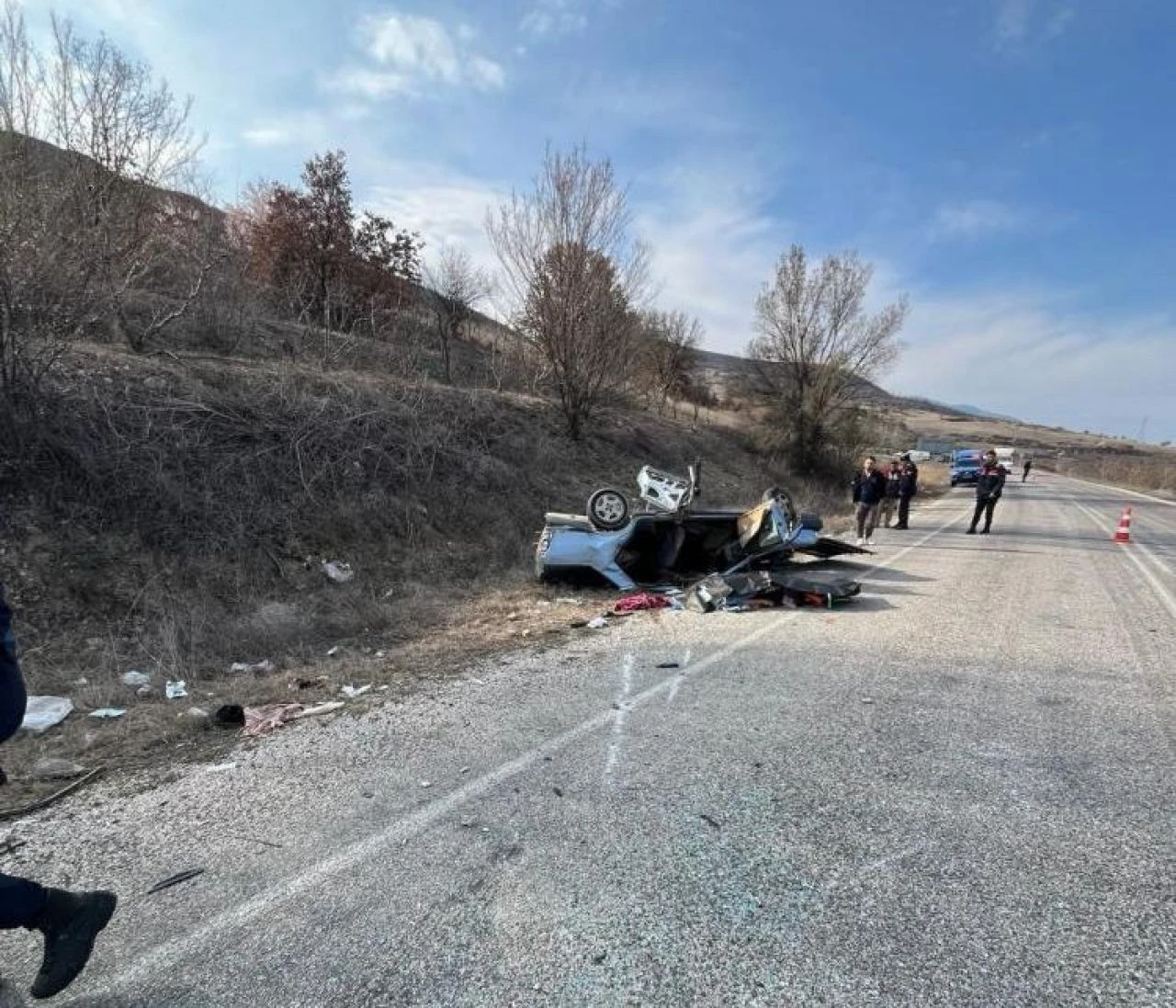 Isparta'da feci kaza! Otomobil takla attı: Ölü ve yaralılar var