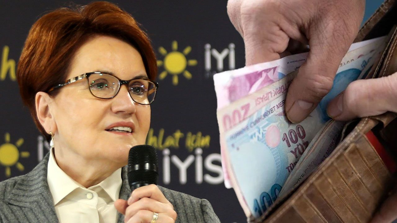 Meral Akşener &quot;Arkadaşımdan duydum&quot; diyerek emekliye zammı açıkladı