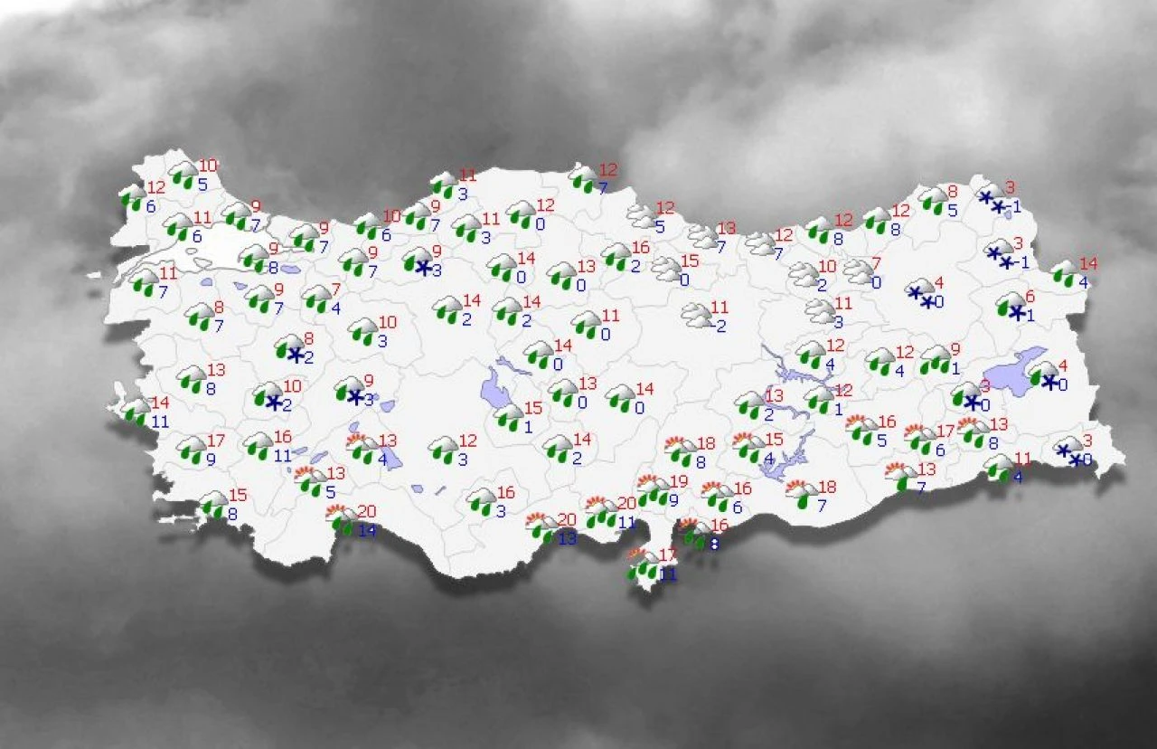 Meteoroloji'den sağanak, kar ve çığ uyarısı... İstanbul, Ankara, İzmir ve il il 20 Mart 2024 hava durumu