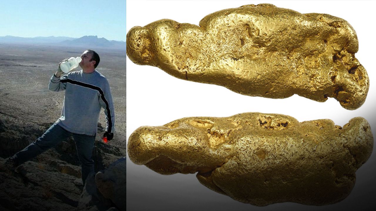 35 yıllık hazine avcısı ülkenin en büyük altınını buldu! 20 dakikada hayatı değişti