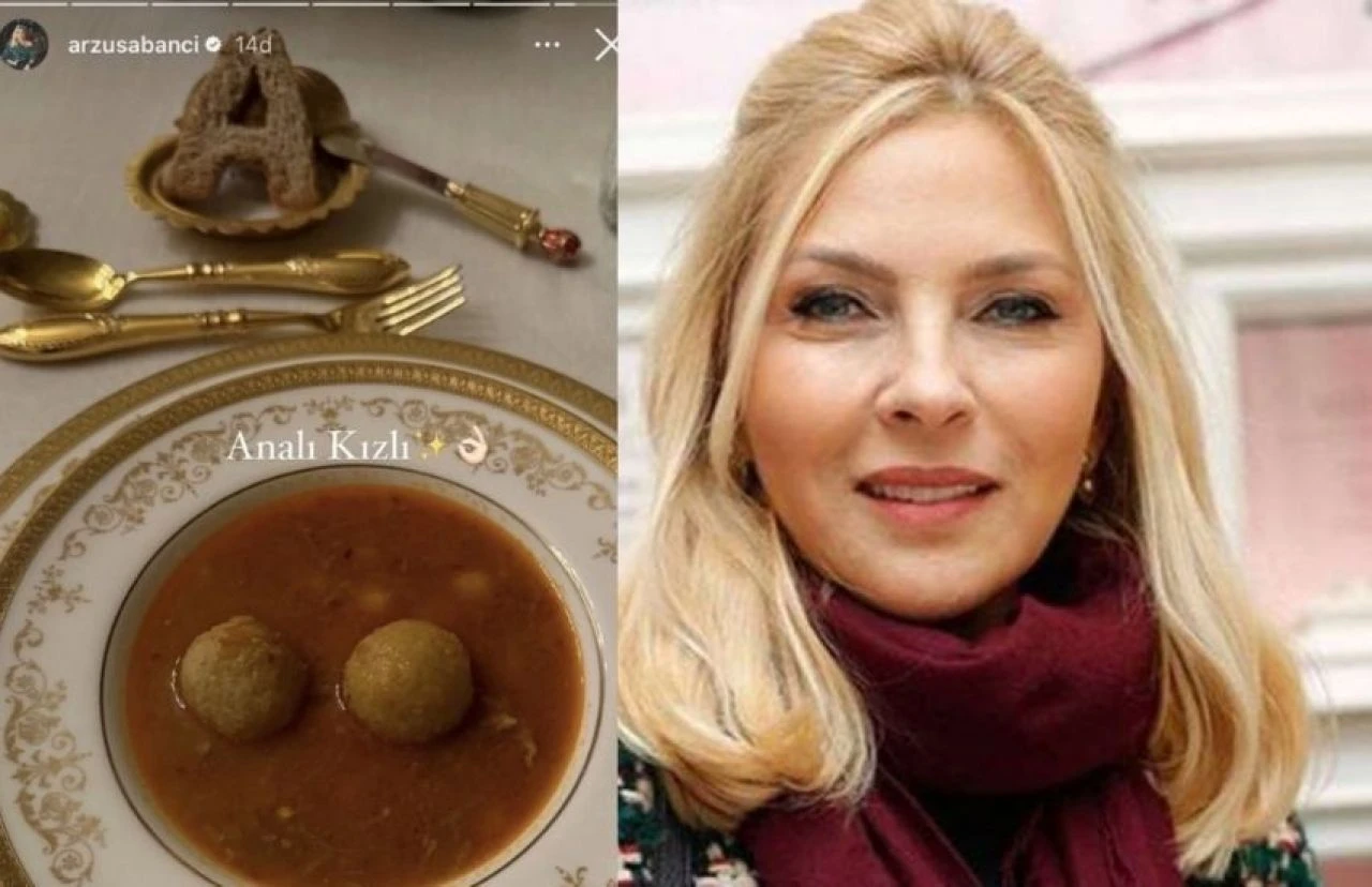 Arzu Sabancı'nın iftar sofrasındaki ekmek detayı takipçilerinin gözünden kaçmadı - 1. Resim