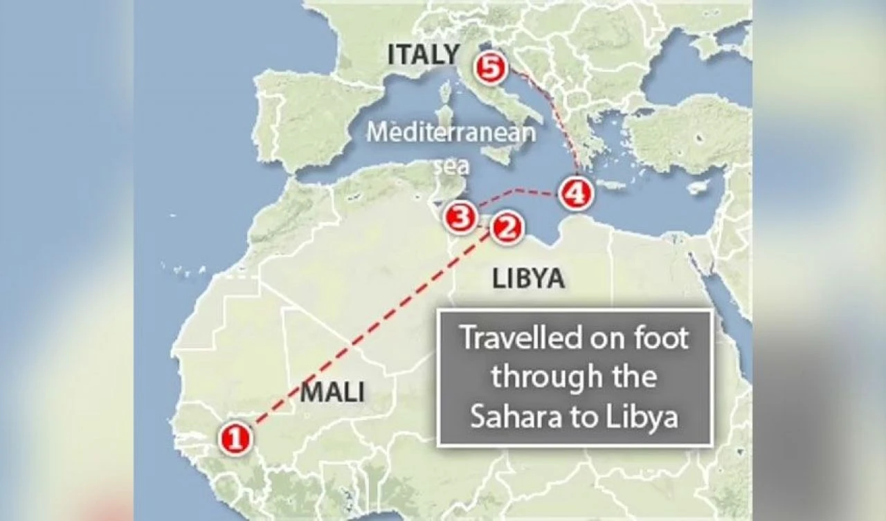 Dünya 8 yaşında Afrika'dan İtalya'ya tek başına giden Oumar'ı konuşuyor! Başına gelmeyen kalmadı ama başardı - 1. Resim