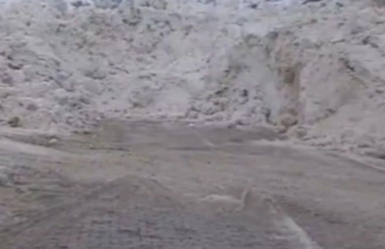 Faciadan dönüldü: Van’da çığ düştü!