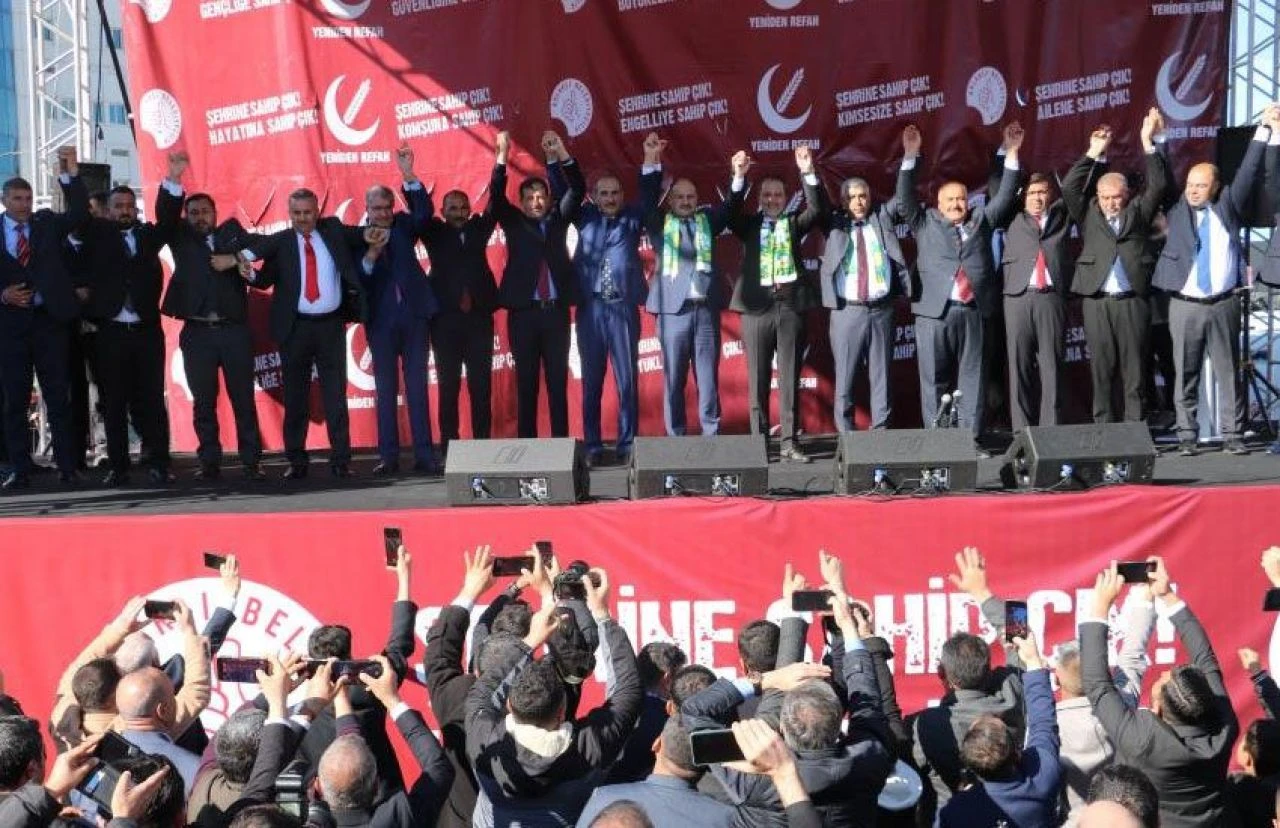 Fatih Erbakan Şanlıurfa’da iddialı konuştu: Yanardağ olup patlayacağız - 1. Resim