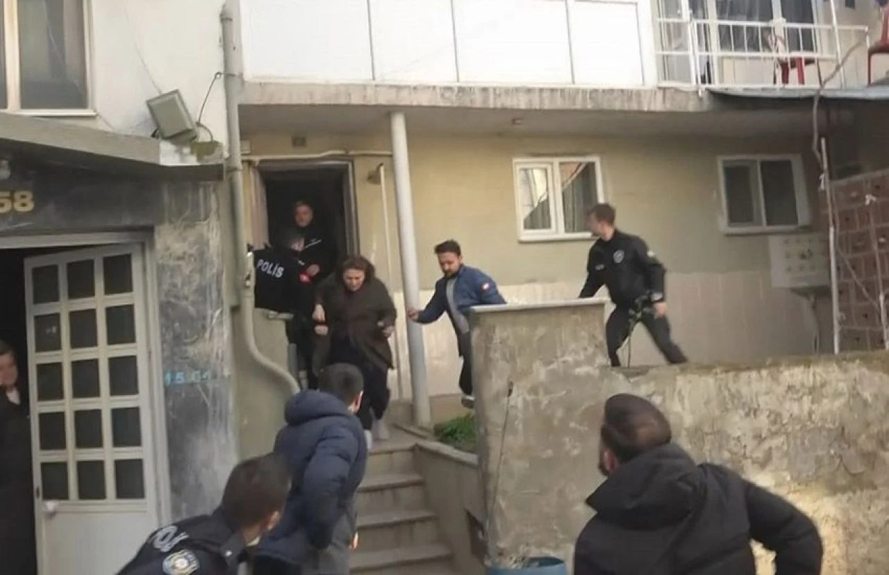 Film sahnelerini aratmayan olay! Cezaevinden geldi, ablasını rehin aldı