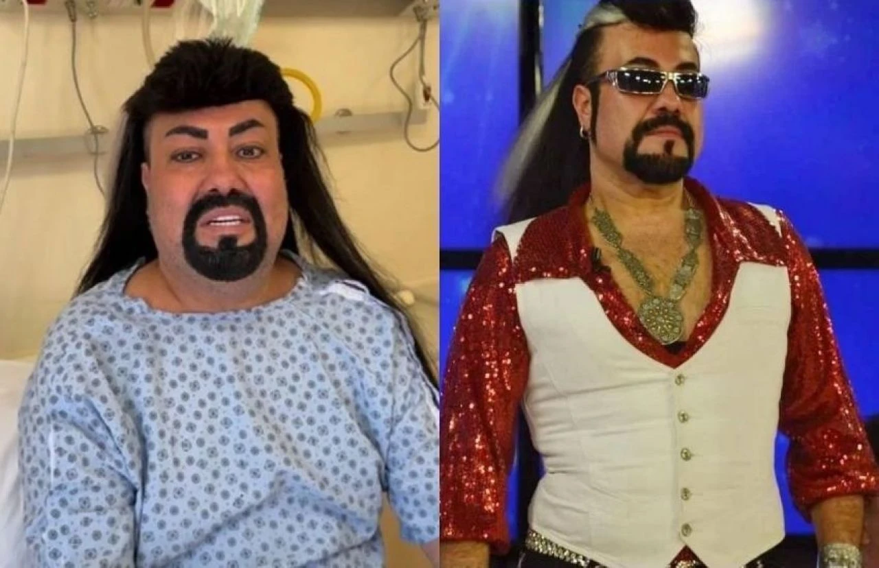 Hastaneden taburcu olan Kobra Murat, Mehter takımı eşliğinde göbek attı - 1. Resim